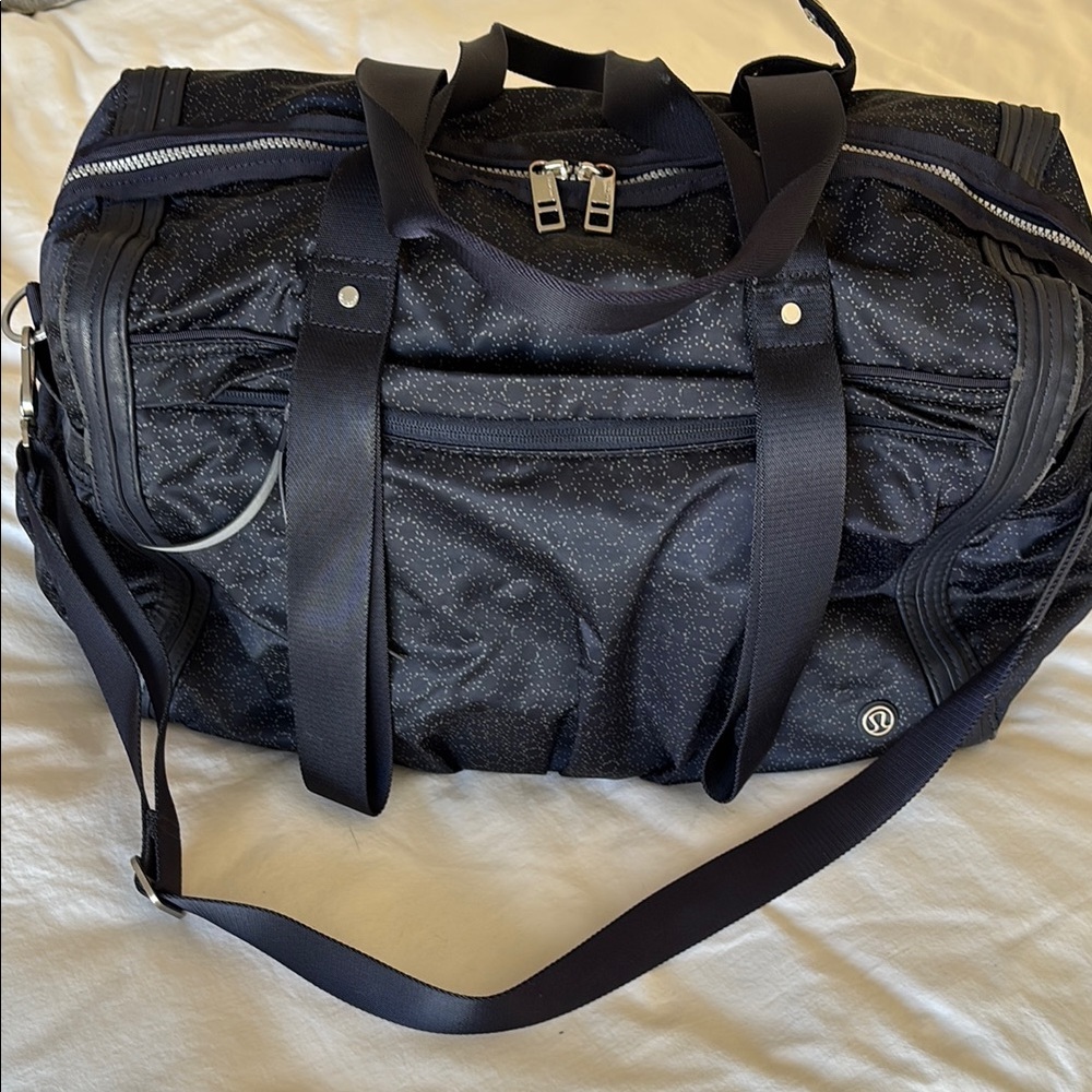 lululemon Warrior duffle glow in the dark